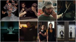 collage of stills from featured films