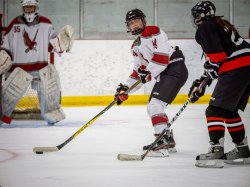 Kaitlyn Dean on the ice