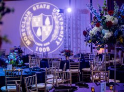 Seating inside the event space