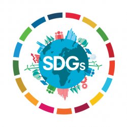 Graphic icon designating the Nursing Now goal of Sustainable Development Goals.
