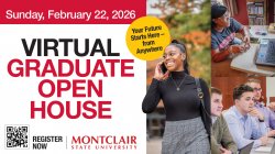 Spring Virtual Graduate Open House on Sunday, February 22