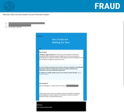 Fake BankMobile phishing attack.