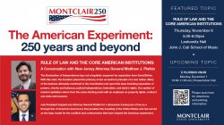 The American Experiment: 250 years and beyond