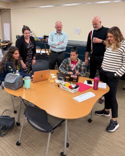 STEM Teaching Summer Institute discussion