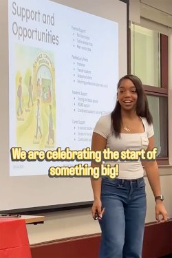 celebrating the start of something big