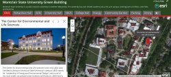 Montclair State University Green Building map