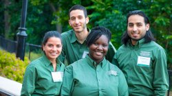Members of the 2021 Newark Community Food Systems Green Team