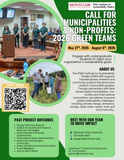 2026 Green Teams Municipality and Non-Profit Application flyer