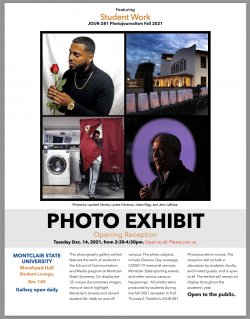 Exhibition of Student Photojournalists Begins Dec. 14