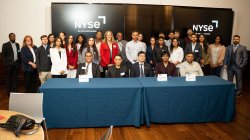 group that visited the NYSE