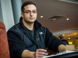 Jordan Brito, scholarship recipient