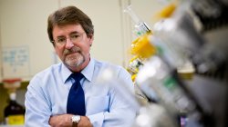 John Siekierka in his lab