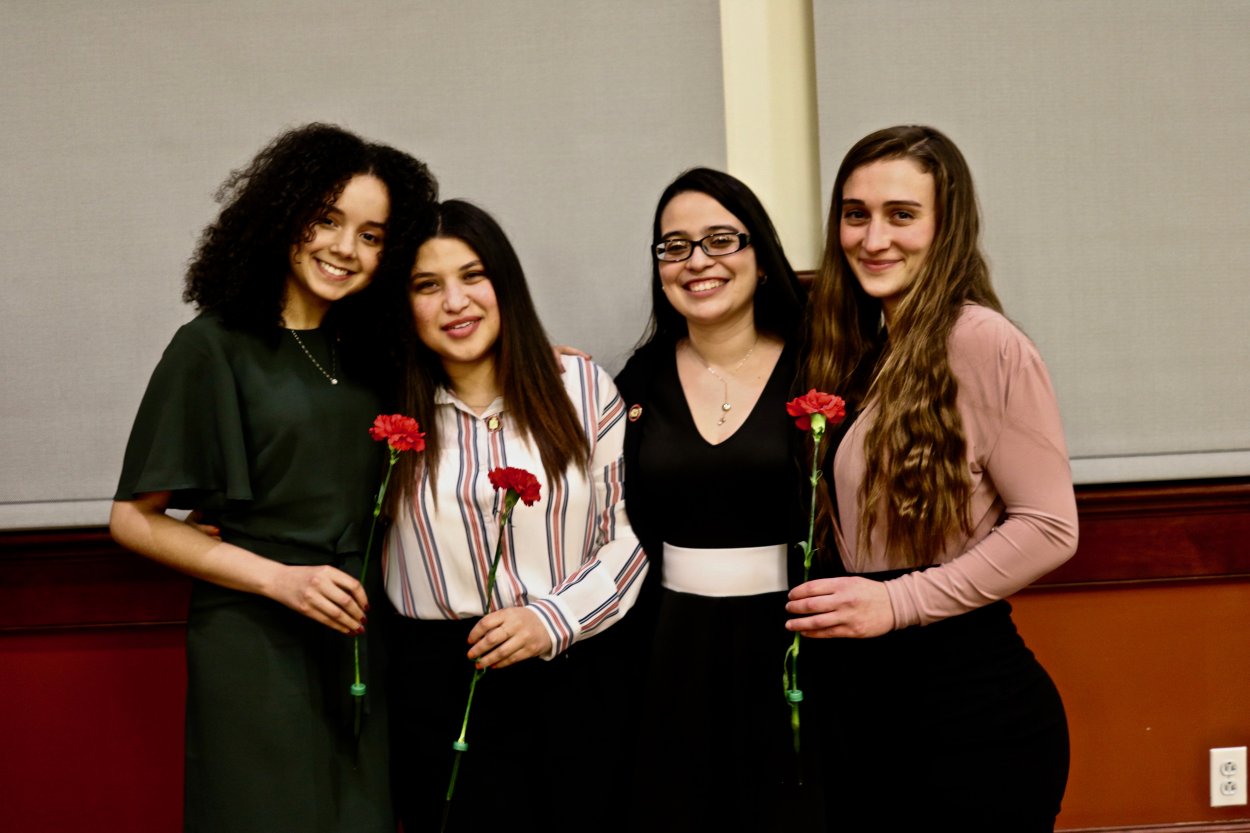 Spanish Honor Society 2019 Induction Spanish And Latino Studies
