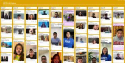 Padlet of students Final Reflection video to conclude the project