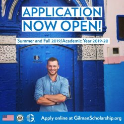Gilman Scholarship Post