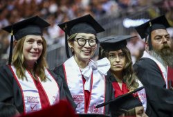 Bachelor of Arts in Liberal Studies graduates at May 2023 Commencement.