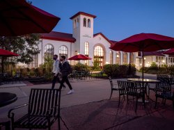 Exterior of the School of Communivcations and Media building at Montclair State