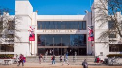 Student center on Montclair State University campus