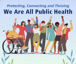 Image of We Are Public Health flyer.