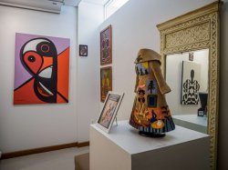 Artwork from the Bloomfield fall exhibit.