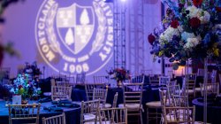 Seating inside the event space