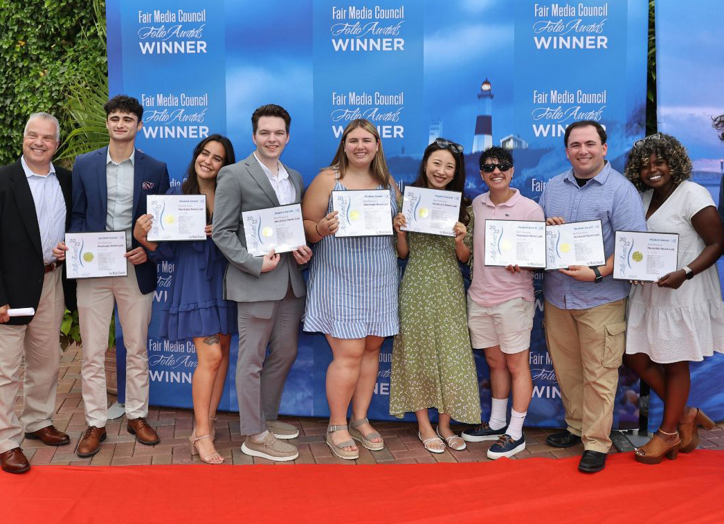 SCM STUDENTS WIN FOLIO AWARDS IN FEATURE STORY AND NEWSCAST CATEGORIES