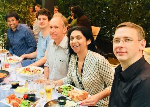 WWW Conference lunch