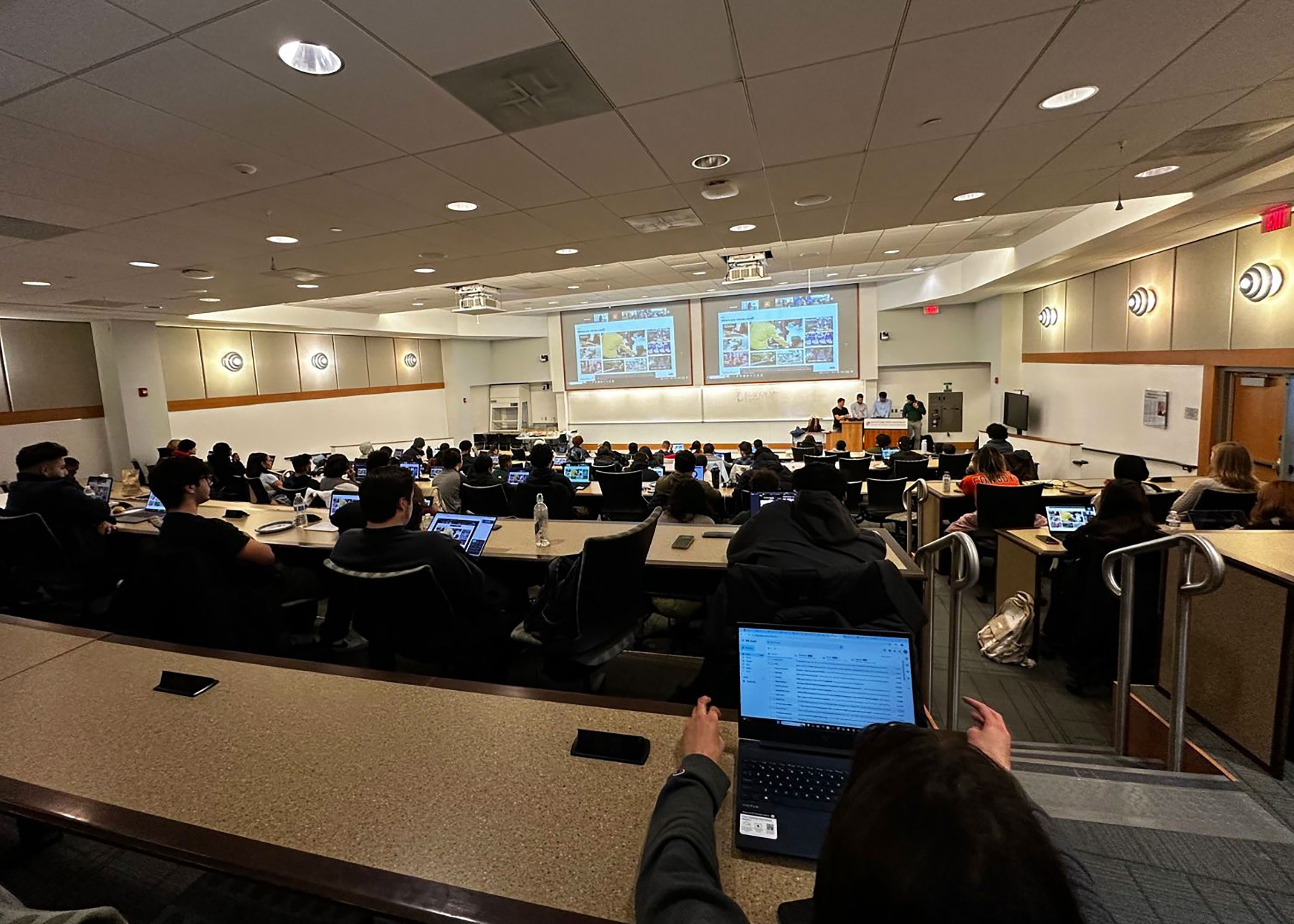 ABB Robotics seminar panorama of room