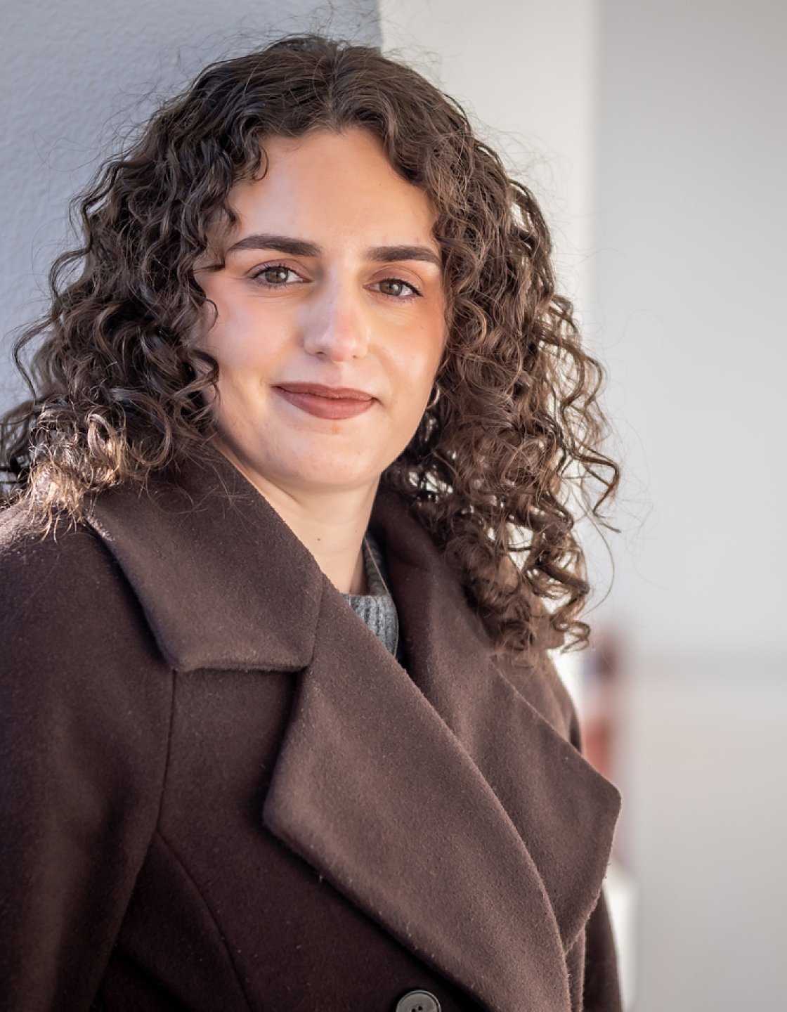 Allison Abrom on campus