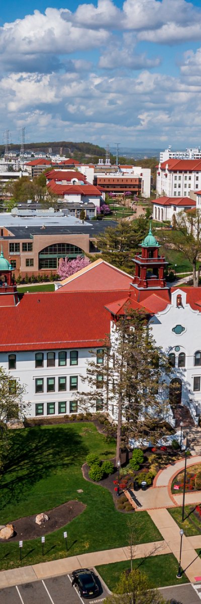 Ariel view of Montclair Campus building.