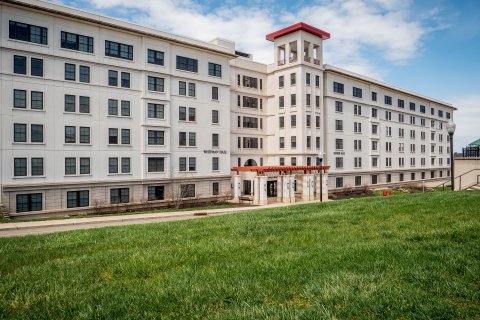 Exterior of Dinallo Heights