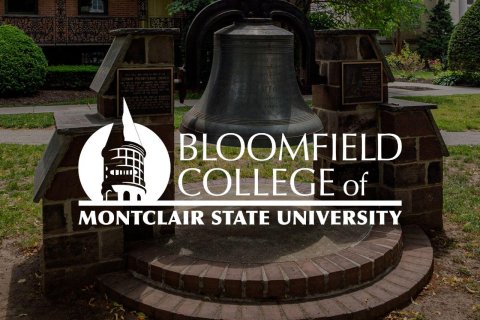 Bell on bloomfield campus with new logo overlaid
