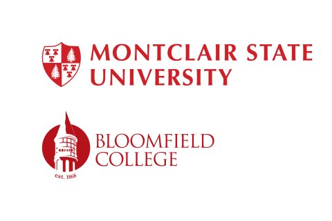 Montclair state university and bloomfield college logos
