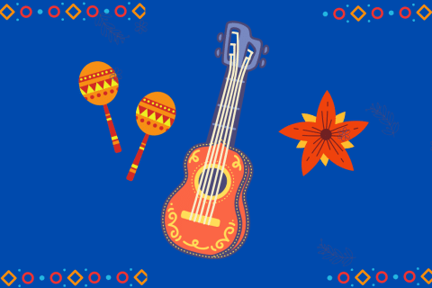 Hispanic Heritage Instruments Guitar 