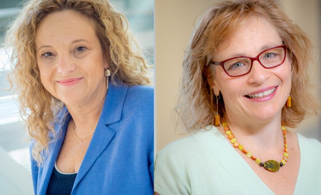 Lisa Lieberman and Eva Goldfarb