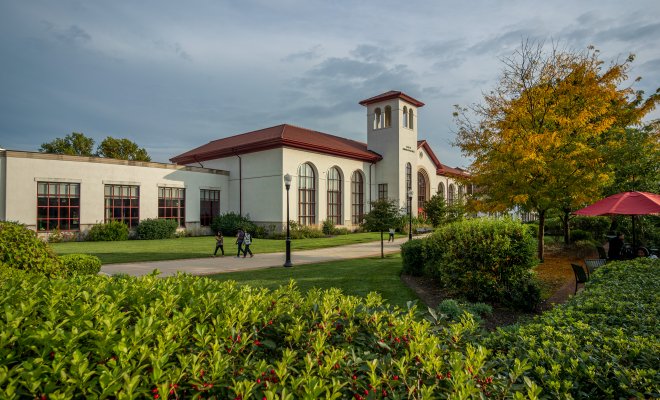 Shot of building on campus.