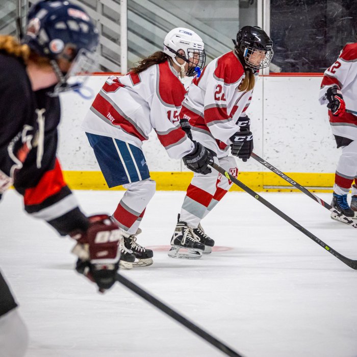 hockey players on ice