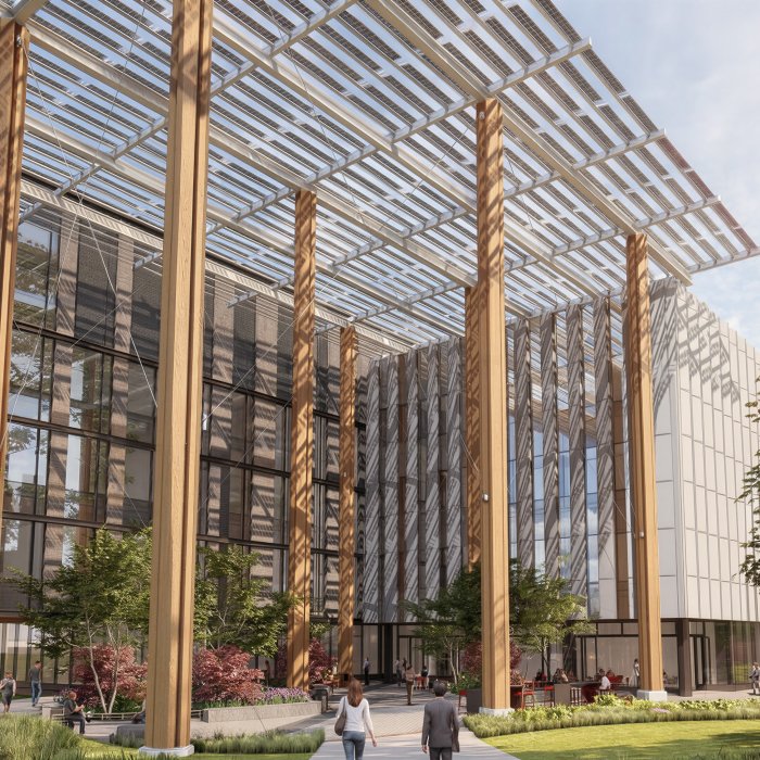 Rendering of the Interdisciplinary Science Building