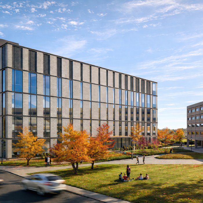 Rendering of the Interdisciplinary Science Building