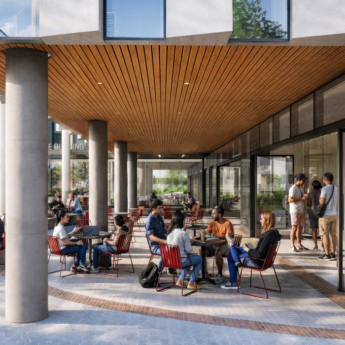 Rendering of the Interdisciplinary Science Building