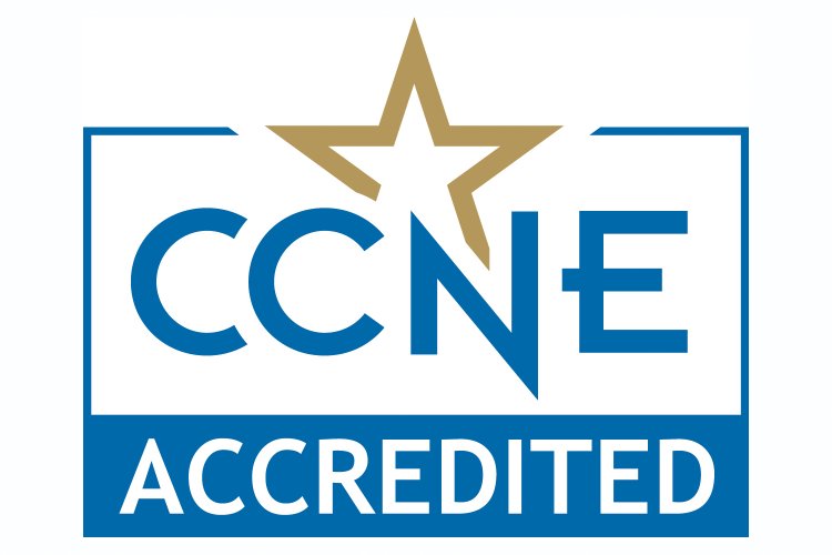 CCNE accredited seal