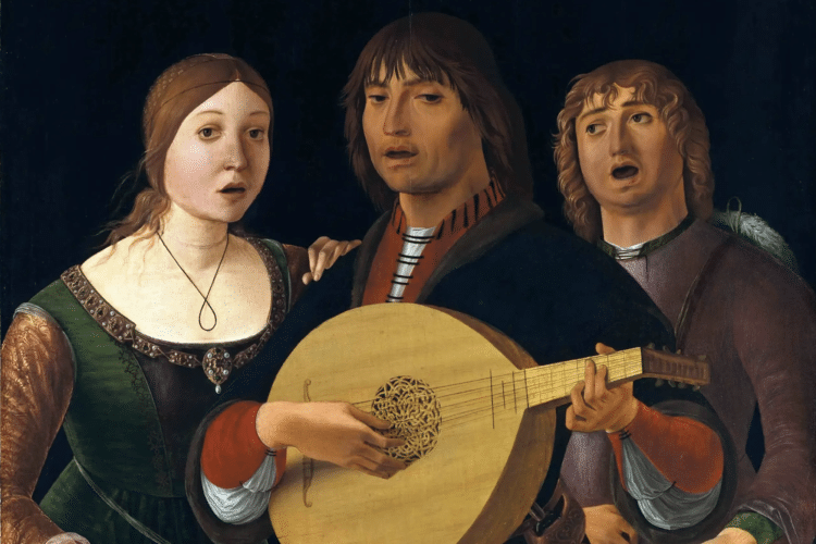 Singers and lutenist