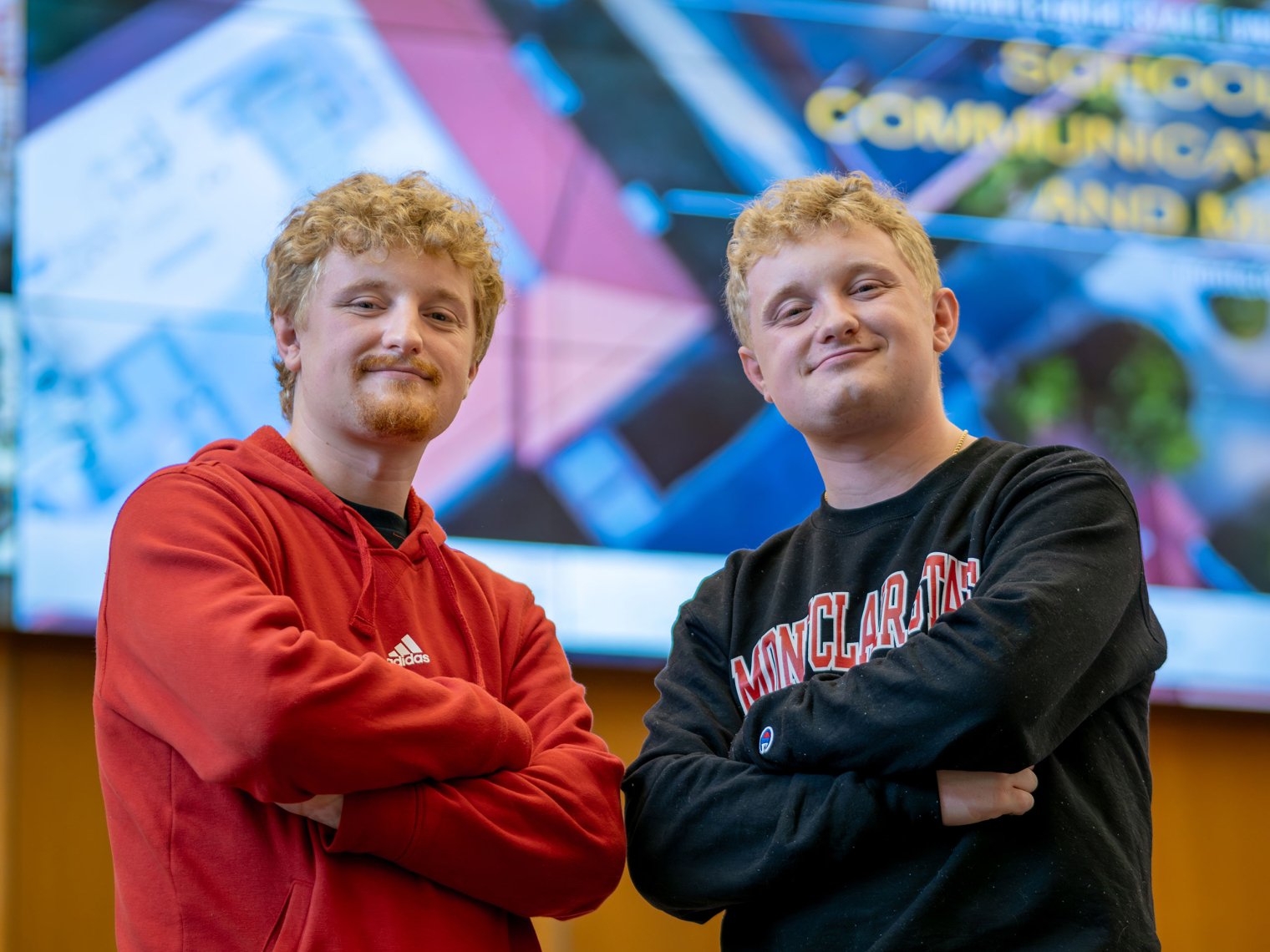 Twin brothers, Craig Scott, left, and Brian Scott.