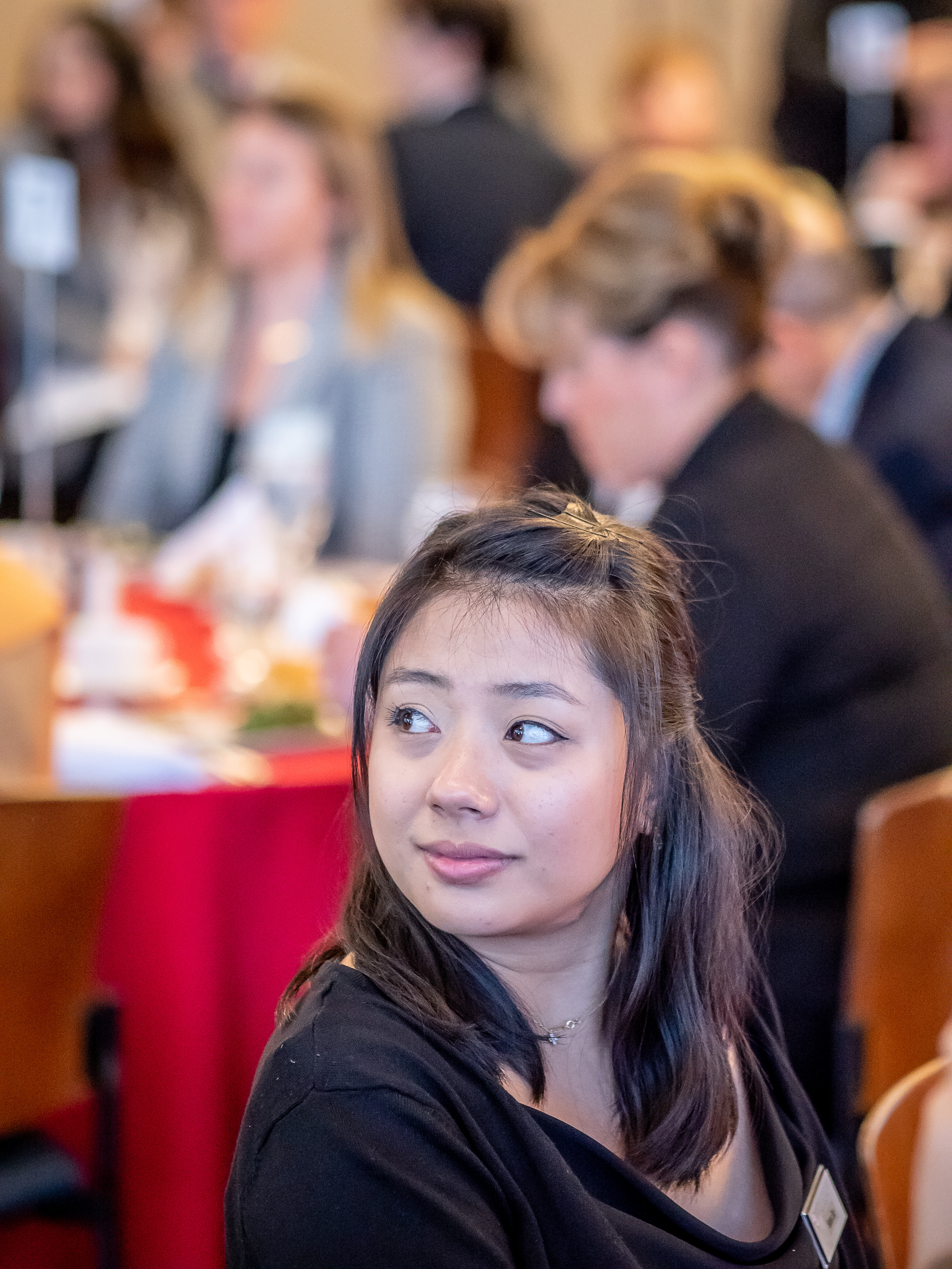 People at Celebration of Scholarship Benefactors luncheon.