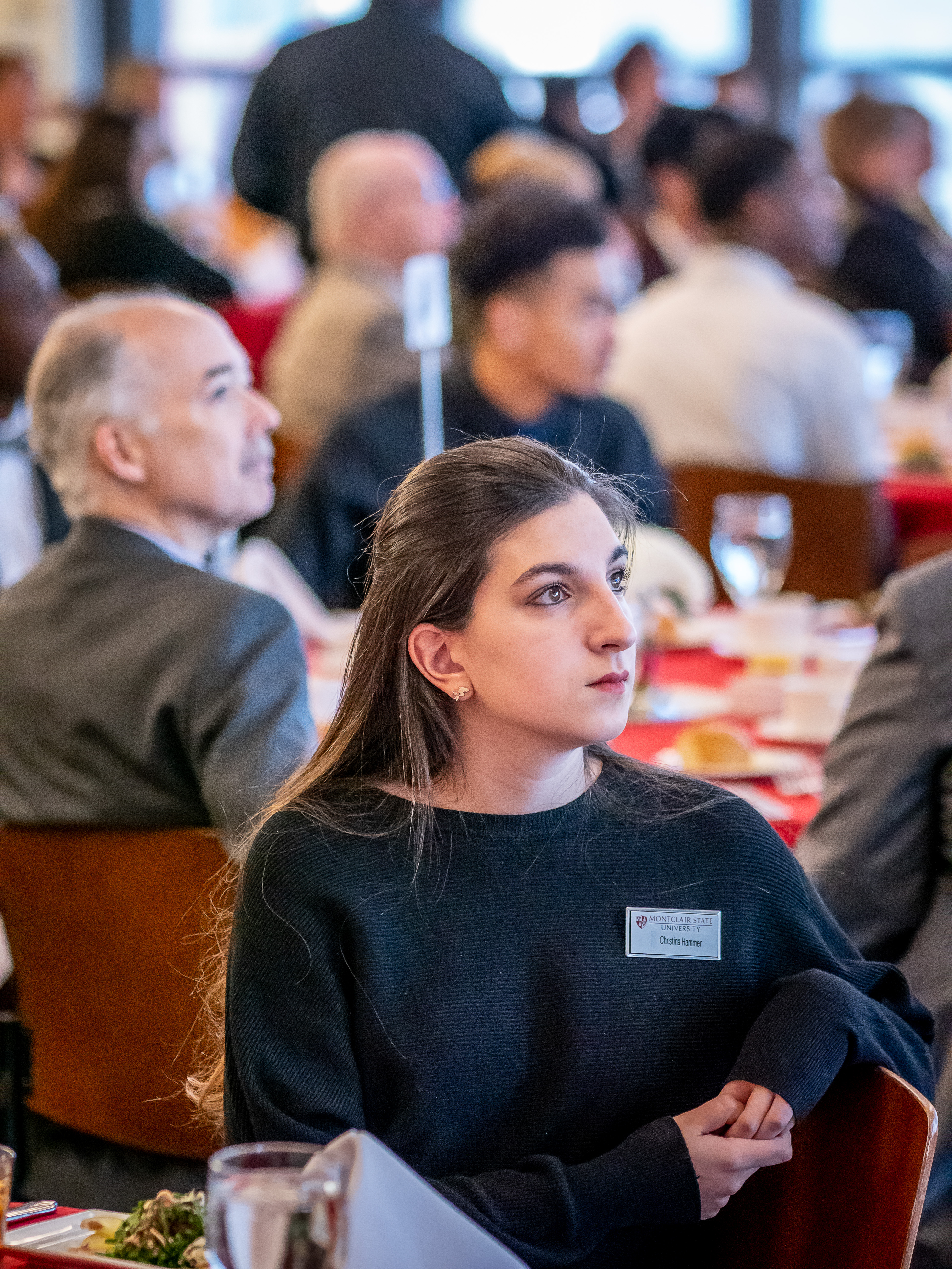 People at Celebration of Scholarship Benefactors luncheon.