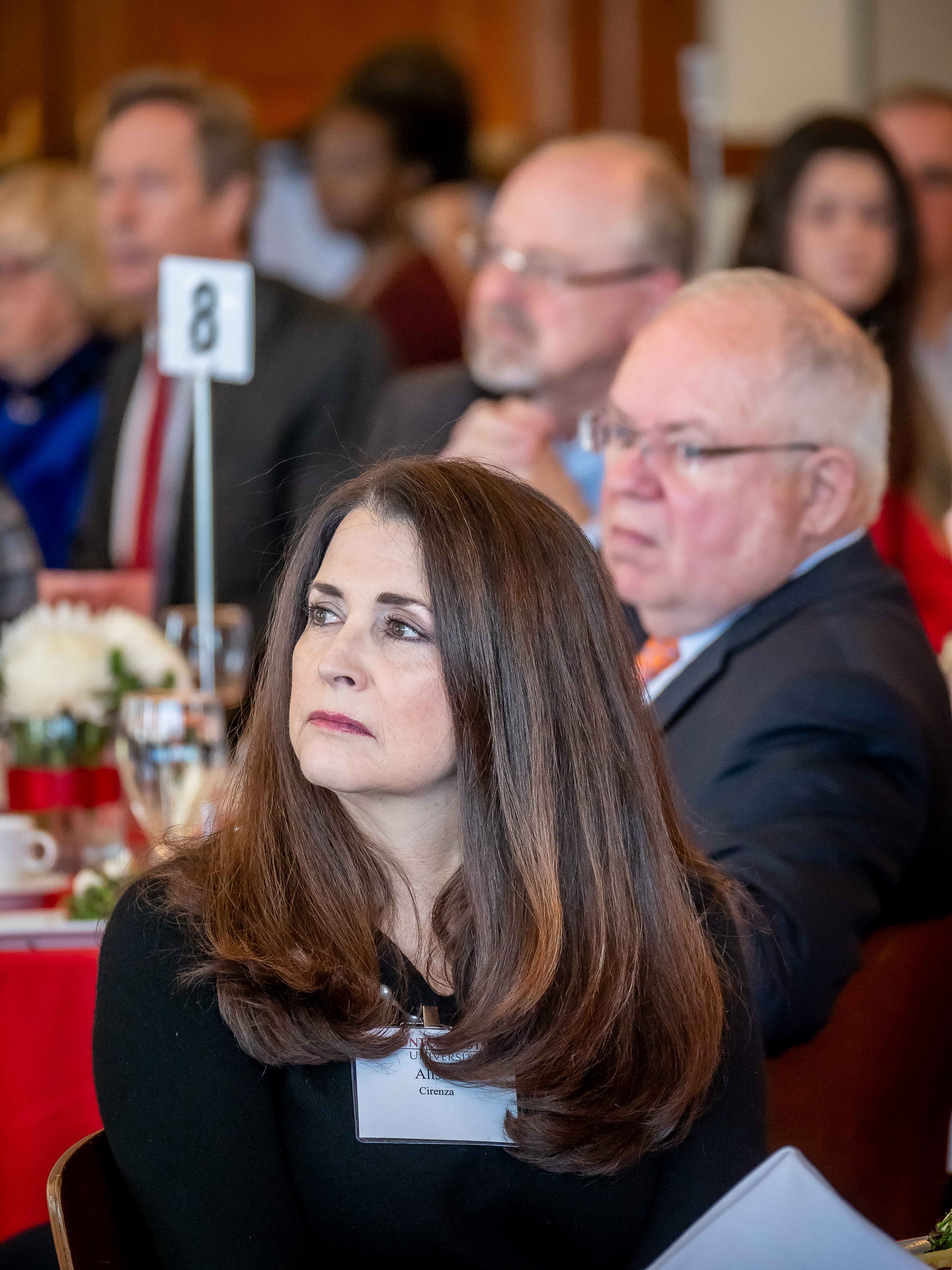 People at Celebration of Scholarship Benefactors luncheon.