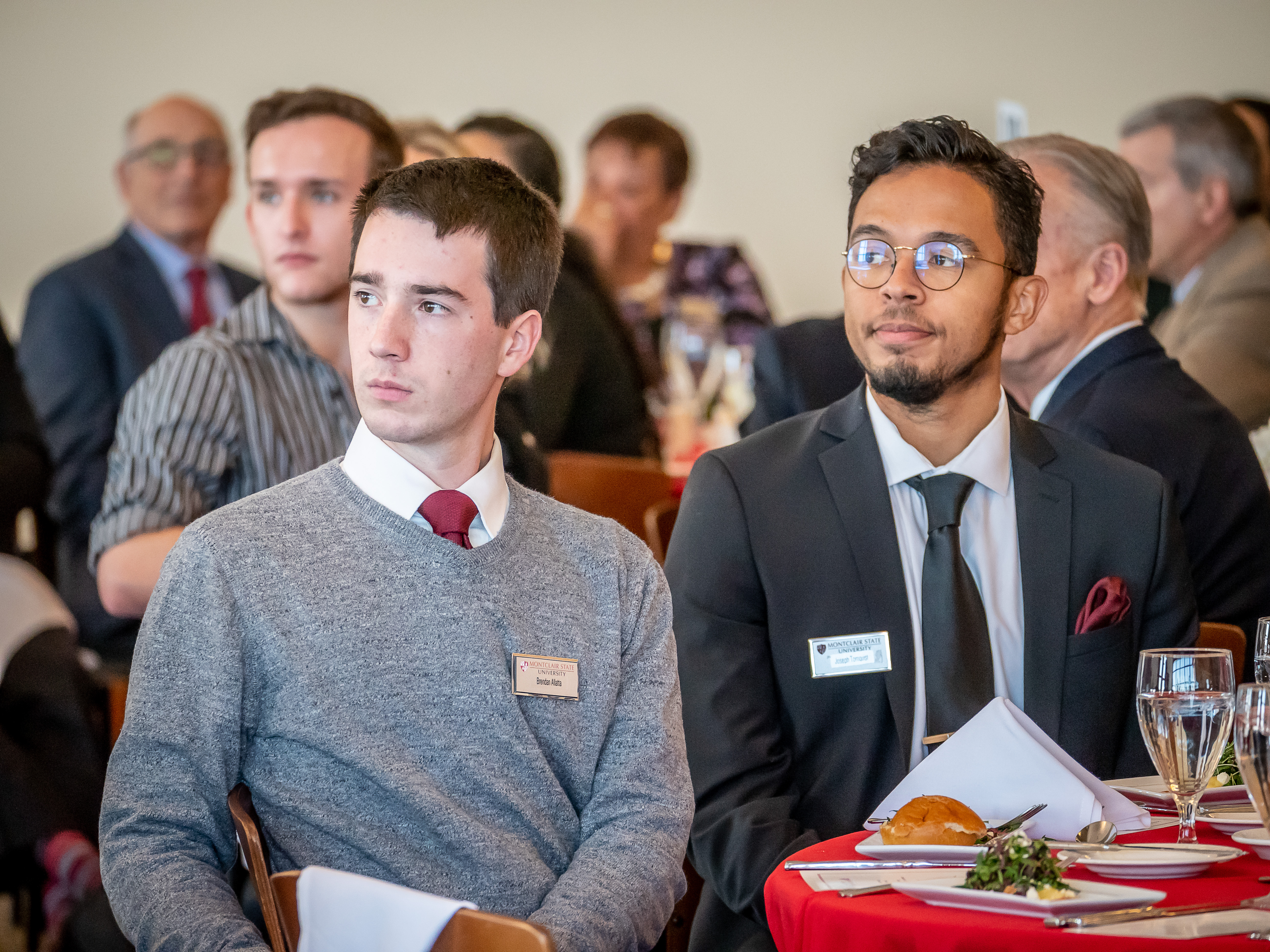 People at Celebration of Scholarship Benefactors luncheon.