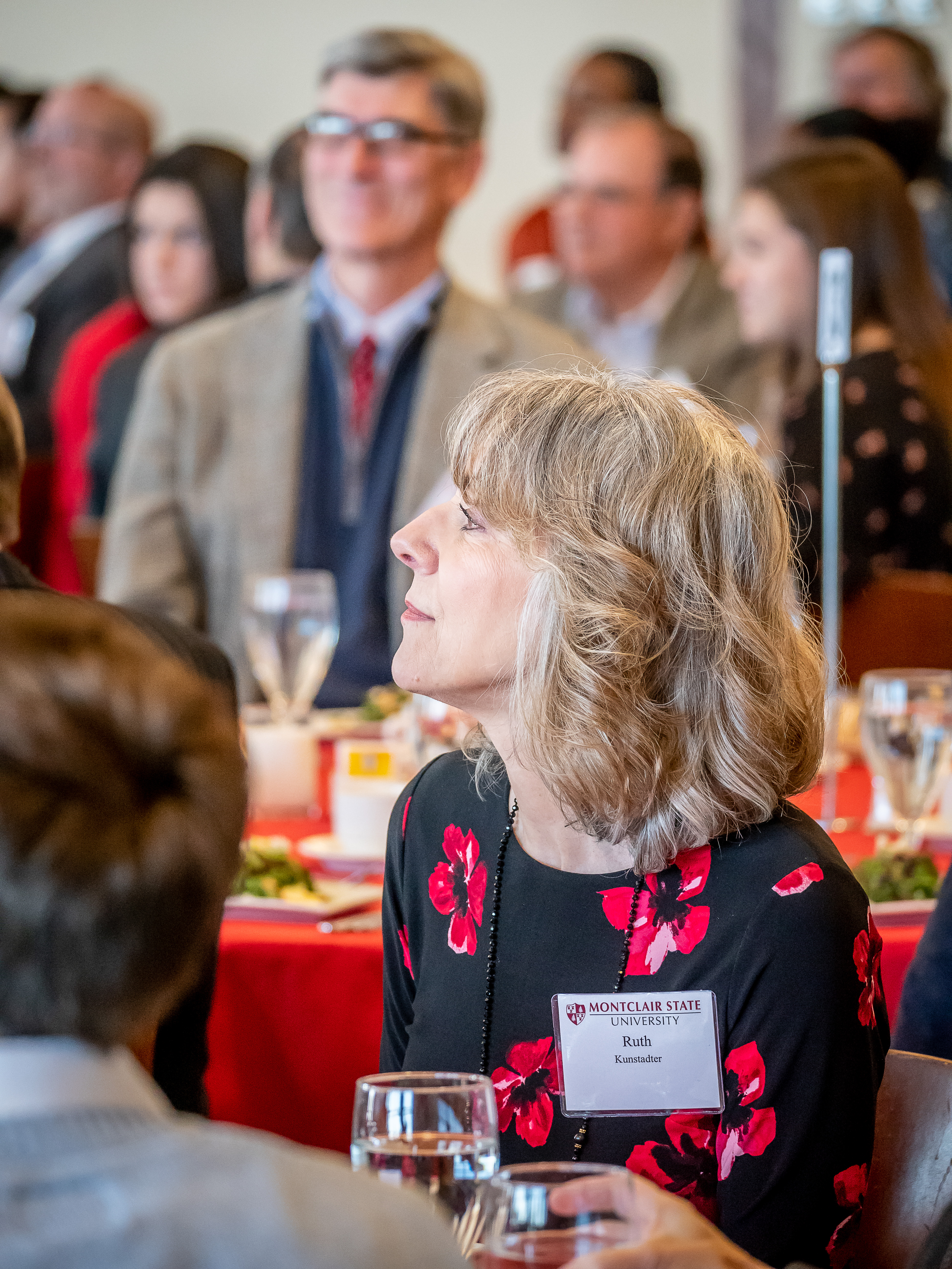 People at Celebration of Scholarship Benefactors luncheon.
