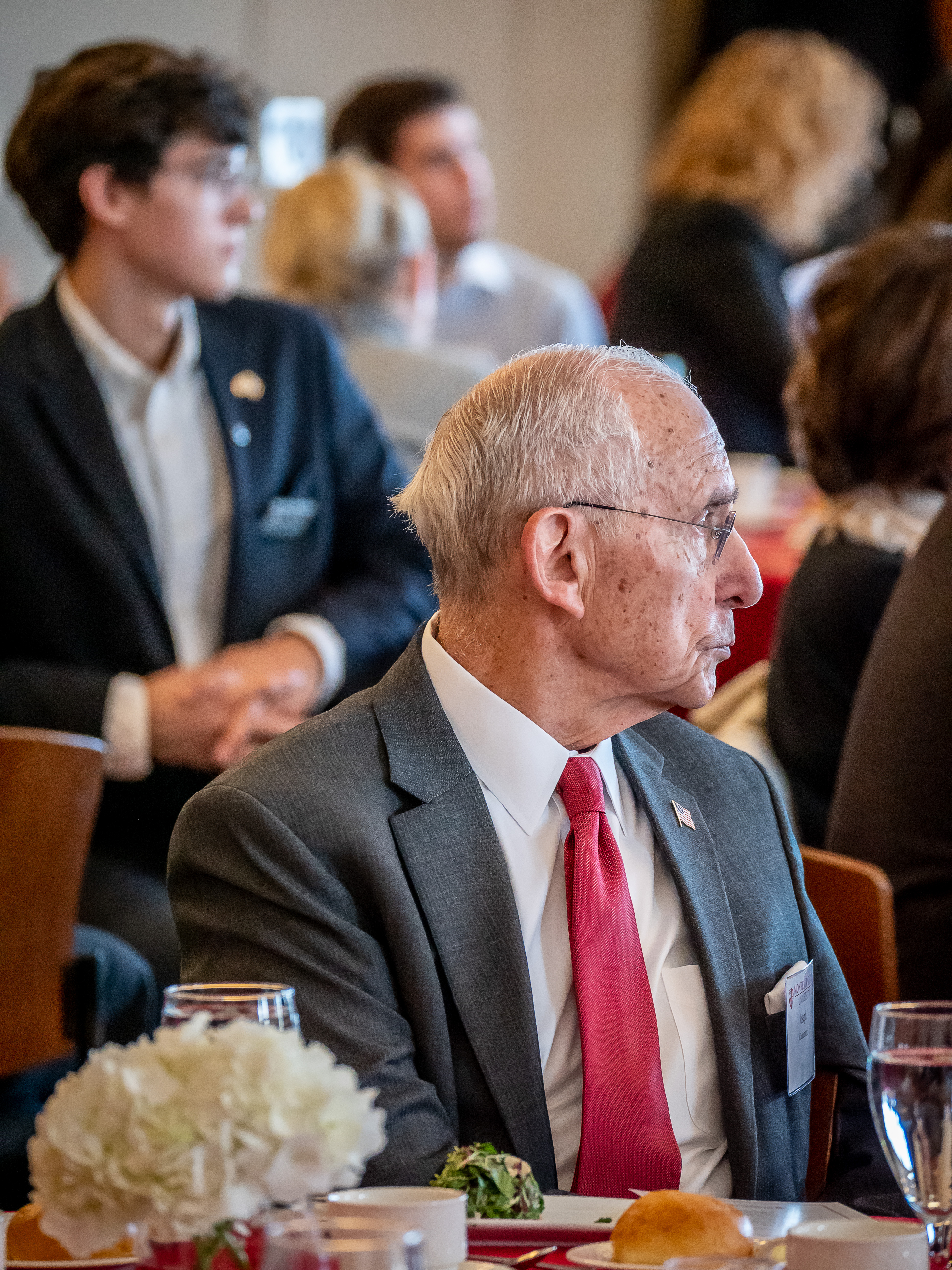 People at Celebration of Scholarship Benefactors luncheon.