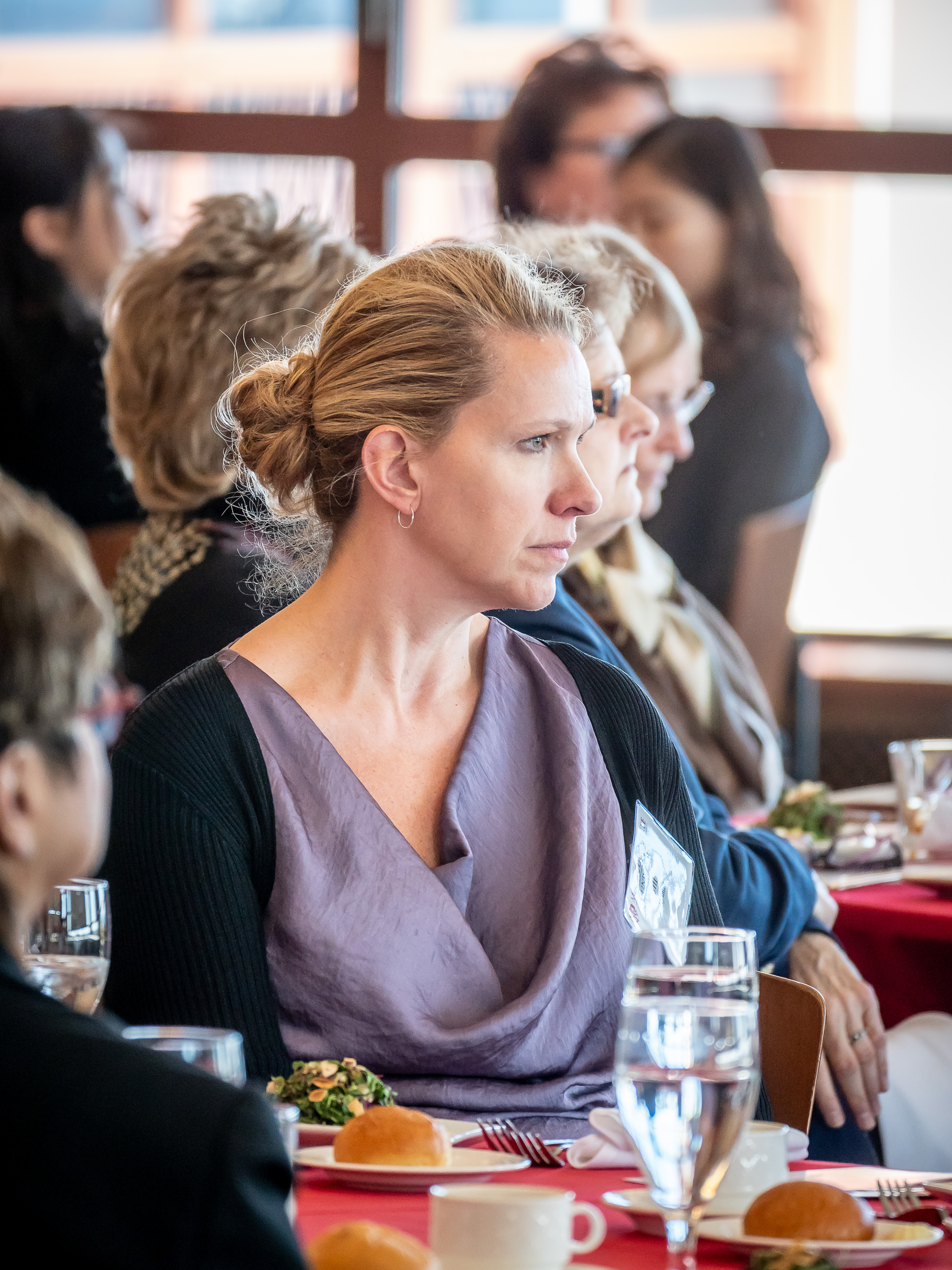 People at Celebration of Scholarship Benefactors luncheon.